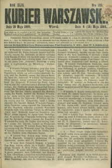 Kurjer Warszawski. R.49, Nro 105 (18 maja 1869)