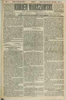 Kurjer Warszawski. R.52, nr 7 (10 stycznia 1872)