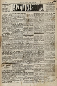 Gazeta Narodowa. 1888, nr 299