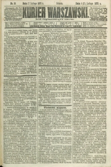 Kurjer Warszawski. R.52, nr 38 (17 lutego 1872)