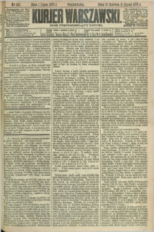 Kurjer Warszawski. R.52, nr 142 (1 lipca 1872)