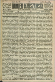 Kurjer Warszawski. R.52, nr 156 (17 lipca 1872)