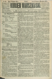 Kurjer Warszawski. R.52, nr 194 (3 września 1872)