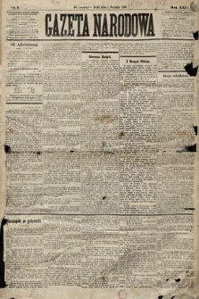 Gazeta Narodowa. 1890, nr 1