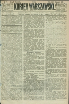 Kurjer Warszawski. R.53, nr 77 (16 kwietnia 1873) + dod.