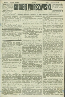 Kurjer Warszawski. R.53, nr 122 (14 czerwca 1873)