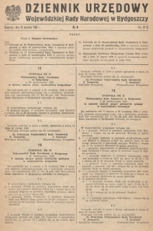 Dziennik Urzędowy Wojewódzkiej Rady Narodowej w Bydgoszczy. 1956, nr 4