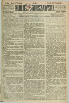 Kurjer Warszawski. R.53, nr 205 (24 września 1873)