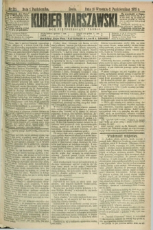 Kurjer Warszawski. R.53, nr 211 (1 października 1873)