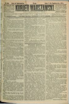 Kurjer Warszawski. R.53, nr 235 (29 października 1873)