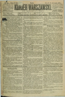 Kurjer Warszawski. R.53, nr 259 (28 listopada 1873)