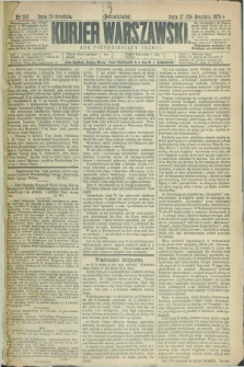 Kurjer Warszawski. R.53, nr 282 (29 grudnia 1873)