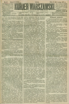 Kurjer Warszawski. R.54, nr 47 (28 lutego 1874)