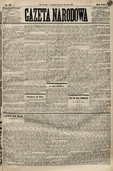 Gazeta Narodowa. 1890, nr 18