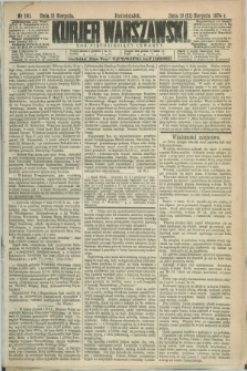 Kurjer Warszawski. R.54, nr 190 (31 sierpnia 1874) + dod.