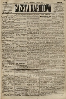 Gazeta Narodowa. 1890, nr 22