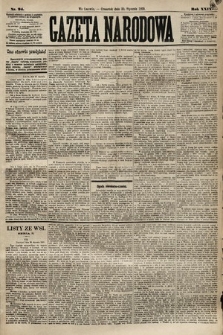 Gazeta Narodowa. 1890, nr 24