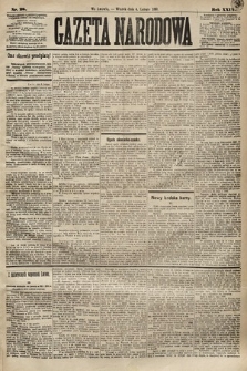 Gazeta Narodowa. 1890, nr 28