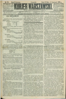 Kurjer Warszawski. R.55, nr 118 (3 czerwca 1875) + dod.