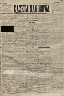 Gazeta Narodowa. 1890, nr 33