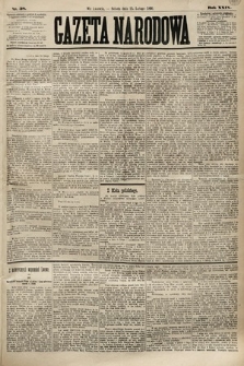 Gazeta Narodowa. 1890, nr 38