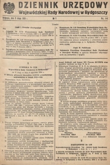 Dziennik Urzędowy Wojewódzkiej Rady Narodowej w Bydgoszczy. 1959, nr 1