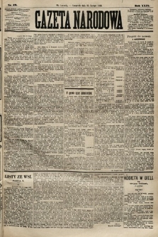 Gazeta Narodowa. 1890, nr 42