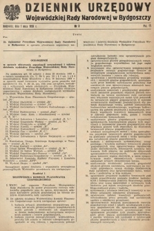 Dziennik Urzędowy Wojewódzkiej Rady Narodowej w Bydgoszczy. 1959, nr 3