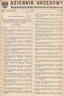Dziennik Urzędowy Wojewódzkiej Rady Narodowej w Bydgoszczy. 1959, nr 6