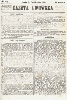 Gazeta Lwowska. 1866, nr 251
