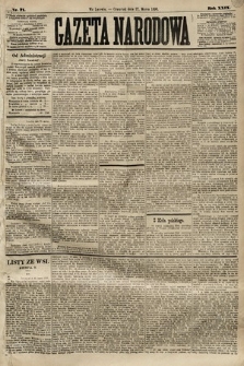 Gazeta Narodowa. 1890, nr 71