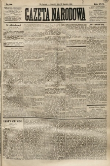 Gazeta Narodowa. 1890, nr 88