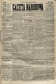 Gazeta Narodowa. 1890, nr 89
