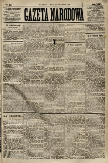 Gazeta Narodowa. 1890, nr 90