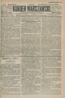 Kurjer Warszawski. R.57, Nr 8 (11 stycznia 1877)