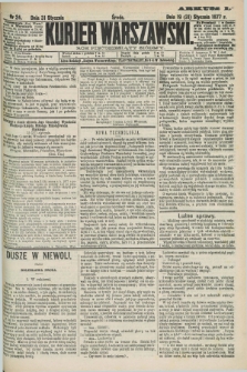 Kurjer Warszawski. R.57, Nr 24 (31 stycznia 1877)