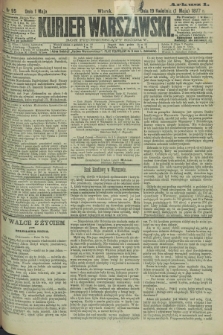 Kurjer Warszawski. R.57, Nr 95 (1 maja 1877) + dod.