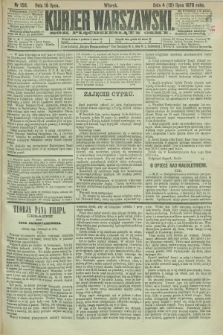 Kurjer Warszawski. R.58, Nr 158 (16 lipca 1878)