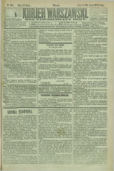 Kurjer Warszawski. R.58, Nr 164 (23 lipca 1878)