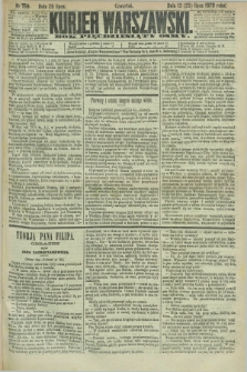 Kurjer Warszawski. R.58, Nr 166 (25 lipca 1878)