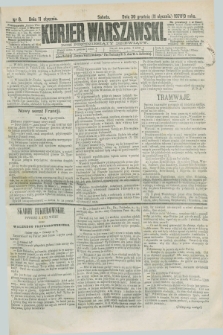 Kurjer Warszawski. R.59, nr 8 (11 stycznia 1879) + dod.