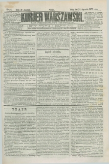 Kurjer Warszawski. R.59, nr 24 (31 stycznia 1879) + dod.