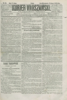 Kurjer Warszawski. R.59, nr 28 (5 lutego 1879) + dod.