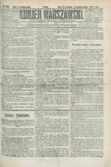 Kurjer Warszawski. R.59, nr 221 (3 października 1879) + dod.