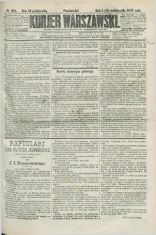 Kurjer Warszawski. R.59, nr 229 (13 października 1879)