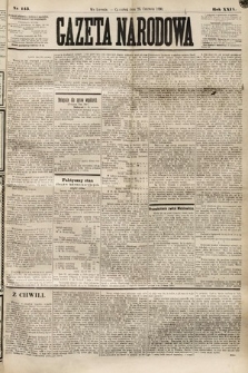 Gazeta Narodowa. 1890, nr 145