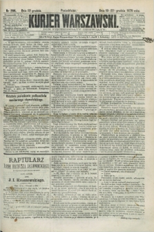 Kurjer Warszawski. R.59, nr 286 (22 grudnia 1879) + dod.