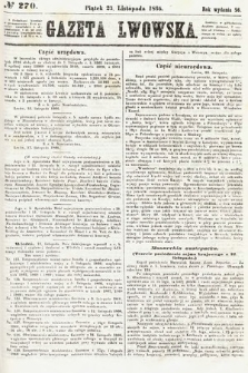 Gazeta Lwowska. 1866, nr 270