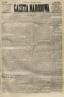 Gazeta Narodowa. 1890, nr 149