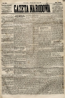 Gazeta Narodowa. 1890, nr 154